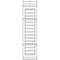 Access Lighting Metropolis, Outdoor LED Wall Mount, Satin Finish, Ribbed Frosted Glass 20040LEDDMG-SAT/RFR - alternate 2